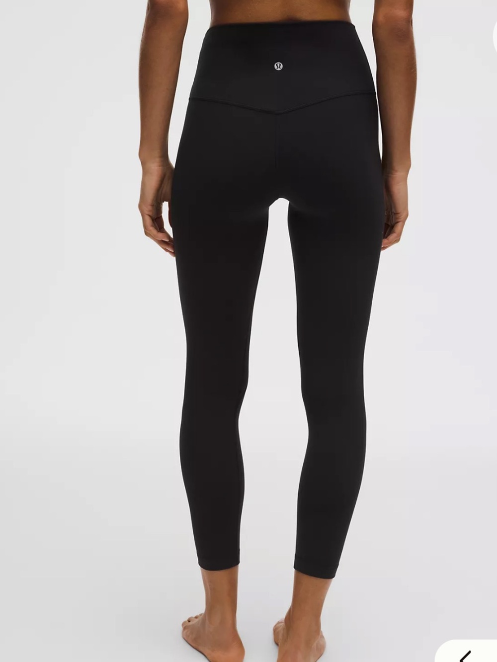 Lululemon Align High Rise Pant 25” Black Size 4